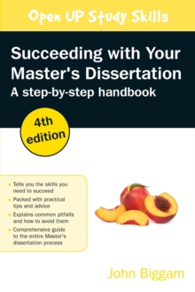 Image for Succeeding with your Master's Dissertation: A Step-by-Step Handbook