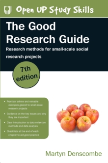 Image for The good research guide: research methods for small-scale social research projects