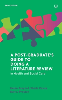 Image for A Post-Graduate's Guide to Doing a Literature Review in Health and Social Care