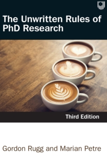 Image for The Unwritten Rules of PhD Research 3e