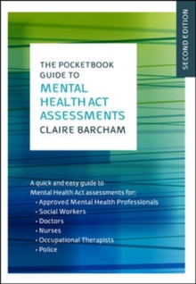 Image for The Pocketbook Guide to Mental Health Act Assessments