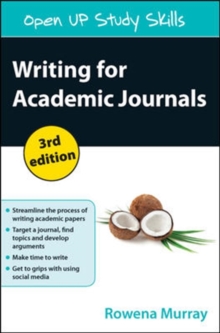 Writing for Academic Journals