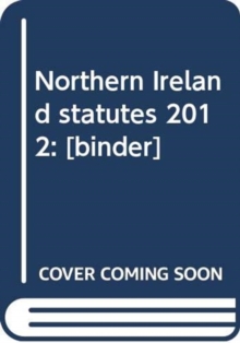 Image for Northern Ireland statutes 2012