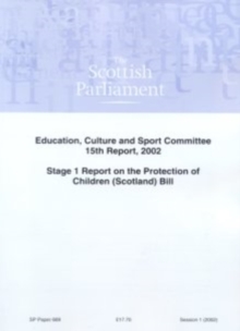 Image for Protection of Children (Scotland) Bill