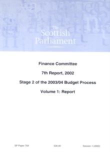 Image for Report on Stage 2 of the 2003/04 Budget Process