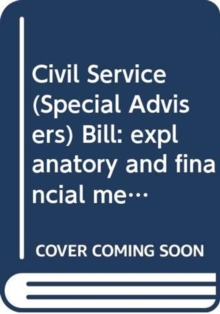Image for Civil Service (Special Advisers) Bill