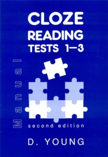 Image for Cloze Reading Test Manual