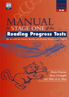 Image for Reading Progress Tests, Stage One MANUAL