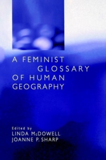 Image for A glossary of feminist geography