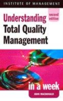 Image for Total Quality Management in a week 2nd edition