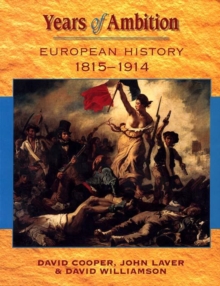 Image for Years of ambition  : European history, 1815-1914