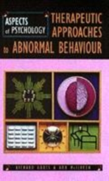 Image for Therapeutic Approaches To Abnormal Behaviour