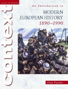 Image for An introduction to modern European history, 1890-1990