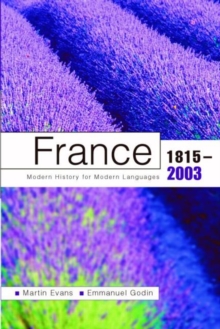 Image for France 1815-2003