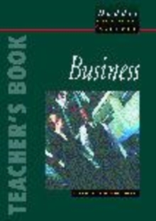 Image for Business  : formerly GNVQ: Teacher's book