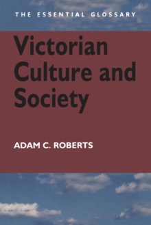 Image for Victorian culture and society