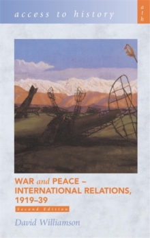 Image for War and peace  : international relations 1919-39