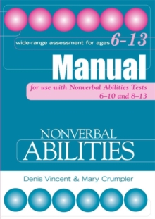 Image for Nonverbal Abilities Tests Manual