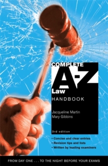 Image for Complete A-Z law handbook