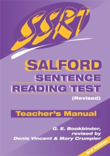 Image for Salford Sentence Reading Test