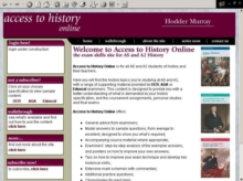 Image for Access to History Online