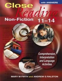 Image for Close Reading Non-fiction 11-14 with Answers