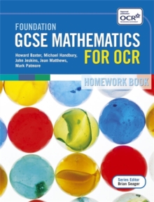 Image for Foundation GCSE mathematics for OCR: Homework book
