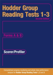 Image for Hodder Group Reading Tests (HGRT) II: 1-3 Scorer/Profiler CD-ROM