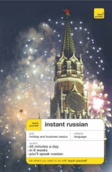 Image for Teach Yourself Instant Russian Third Edition Book
