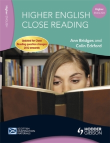 Image for Higher English close reading