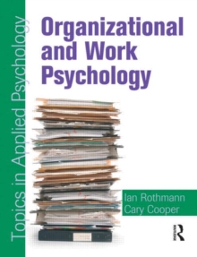 Image for Organizational and Work Psychology