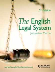 Image for The English legal system