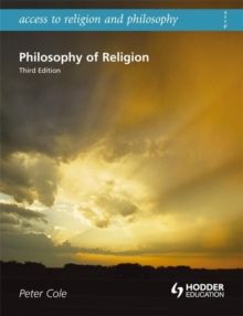 Image for Philosophy of religion