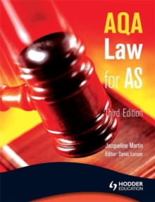 Image for AQA law for AS