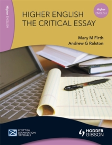 Image for Higher English : The Critical Essay