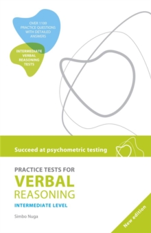 Image for Succeed at Psychometric Testing: Practice Tests for Verbal Reasoning  Intermediate 2nd Edition
