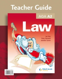 Image for AQA A2 Law Teacher Guide + CD