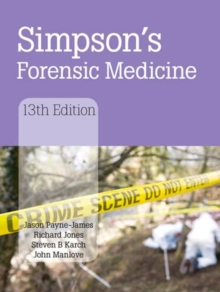 Image for Simpson's Forensic Medicine, 13th Edition