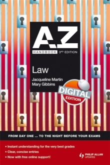Image for A-Z Law Handbook