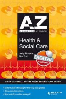 Image for A-Z health and social care handbook