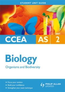 Image for CCEA AS biologyUnit 2,: Organisms and biodiversity