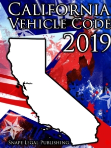 Image for California Vehicle Code 2019