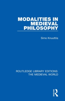 Image for Modalities in Medieval Philosophy