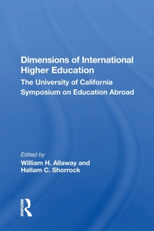 Dimensions Of International Higher Education
