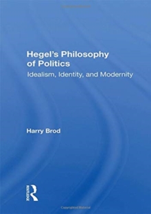 Image for Hegel's Philosophy Of Politics