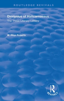 Image for The three literary letters