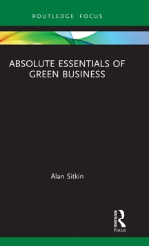 Image for Absolute Essentials of Green Business