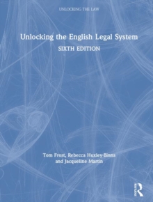 Image for Unlocking the English Legal System
