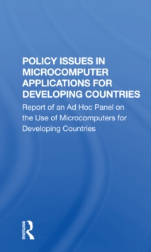 Image for Policy issues in microcomputer applications for developing countries