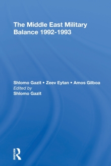 Middle East Military Balance 19921993